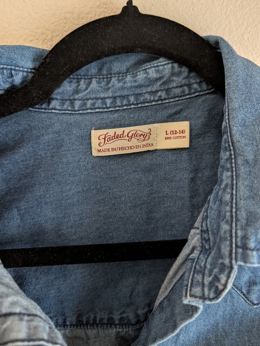Western Denim Tank Top - Picture 3 of 4